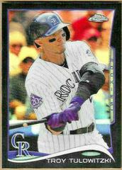 Troy Tulowitzki Baseball Cards 2014 Topps Chrome Prices