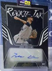 Jake Cousins Baseball Cards 2022 Panini Absolute Rookie Ink Autographs Prices