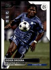 Didier Drogba #HH-6 Soccer Cards 2023 Topps UEFA Club Historic Hat Trick Prices