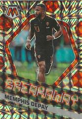 Memphis Depay [Mosaic] Soccer Cards 2021 Panini Mosaic Road to FIFA World Cup Breakaway Prices