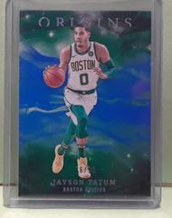Jayson Tatum [Green] #31 Basketball Cards 2019 Panini Origins Prices