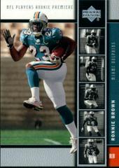 Ronnie Brown #5 Football Cards 2005 Upper Deck Rookie Premiere Prices