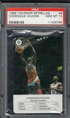Dominique Wilkins #9 Basketball Cards 1988 Fournier Estrellas Prices