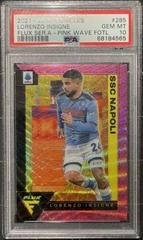 Lorenzo Insigne [Pink Wave] Soccer Cards 2021 Panini Chronicles Serie A Prices