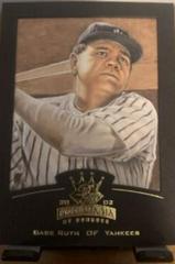 Babe Ruth [Framed Portraits Gold] Baseball Cards 2002 Donruss Diamond Kings Prices
