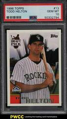 Todd Helton Baseball Cards 1996 Topps Prices