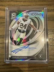 Charles Woodson #ICN-CWO Football Cards 2022 Panini Spectra Icons Autographs Prices