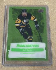 Jeff Carter [Green] #HL-2 Hockey Cards 2022 Upper Deck Highlighters Prices