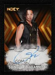 Shinsuke Nakamura [Bronze] Wrestling Cards 2017 Topps WWE NXT Autographs Prices