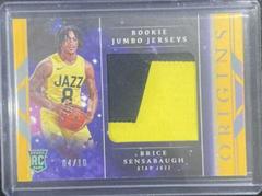 Brice Sensabaugh [Gold] #21 Basketball Cards 2023 Panini Origins Rookie Jumbo Jersey Prices