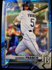 Wander Franco #BCP-57 Baseball Cards 2021 Bowman Sapphire Prices