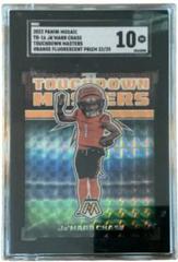 Ja'Marr Chase [Orange Fluorescent] #TD-16 Football Cards 2022 Panini Mosaic Touchdown Masters Prices