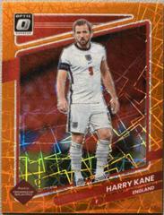 Harry Kane [Optic Orange Velocity] Soccer Cards 2021 Panini Donruss Road to Qatar Prices