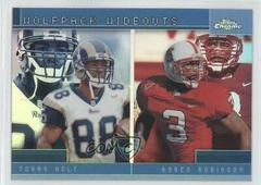 Torry Holt, Koren Robinson [Refractor] Football Cards 2001 Topps Chrome Combos Prices