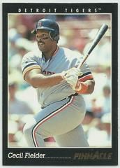 Cecil Fielder #26 Baseball Cards 1993 Pinnacle Prices