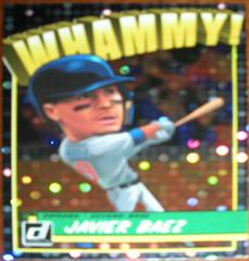 Javier Baez Baseball Cards 2019 Panini Donruss Whammy Prices