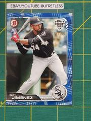 Eloy Jimenez [Blue Snowflake] Baseball Cards 2019 Topps Holiday Bowman Prices