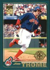 Jim Thome [Home Team Advantage] #15 Baseball Cards 2001 Topps Prices