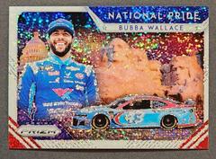 Bubba Wallace [White Sparkle] #NP-13 Racing Cards 2019 Panini Prizm Nascar National Pride Prices