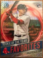 Bobby Dalbec [Mega Box Mojo] Baseball Cards 2021 Bowman Chrome Rookie of the Year Favorites Prices