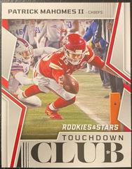 Patrick Mahomes II #TD-2 Football Cards 2022 Panini Rookies & Stars Touchdown Club Prices