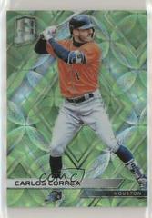 Carlos Correa [Neon Green] Baseball Cards 2018 Panini Chronicles Spectra Prices