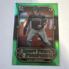 Colt Emerson [Green] Baseball Cards 2023 Bowman Draft Picks & Prospects Prices