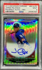 Jorge Polanco [Refractor] Baseball Cards 2013 Bowman Chrome Prospect Autograph Prices