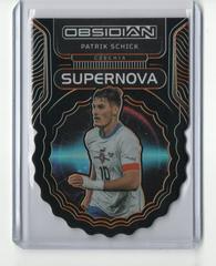 Patrik Schick [Orange] #3 Soccer Cards 2022 Panini Obsidian Supernova Prices