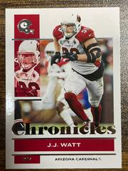 J. J. Watt #2 Football Cards 2021 Panini Chronicles Prices