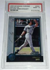 Travis Lee #292 Baseball Cards 1998 Bowman Chrome Golden Anniversary Prices