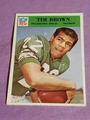 Tim Brown Football Cards 1966 Philadelphia Prices