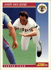 Andy Van Slyke #655 Baseball Cards 1992 Score Prices