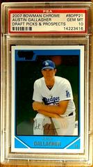 Austin Gallagher Baseball Cards 2007 Bowman Chrome Draft Picks & Prospects Prices