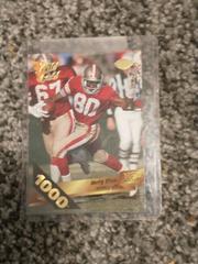 Jerry Rice [1000 Stripe] Football Cards 1993 Wild Card Prices