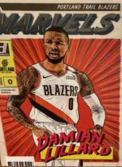 Damian Lillard Basketball Cards 2019 Panini Donruss Net Marvels Prices