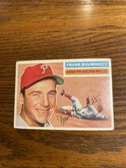 Frank Baumholtz #274 Baseball Cards 1956 Topps Prices