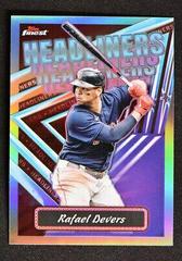 Rafael Devers #FH-8 Baseball Cards 2023 Topps Finest Headliners Prices