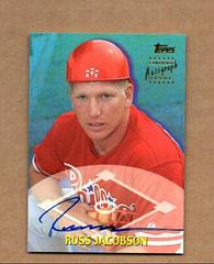 Russ Jacobson [Certified Autograph] Baseball Cards 2000 Topps Traded Prices