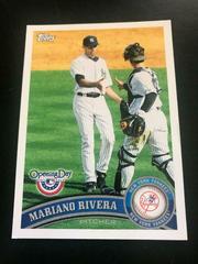 Mariano Rivera #20 Baseball Cards 2011 Topps Opening Day Prices