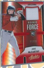 Jake McCarthy [Spectrum Red] Baseball Cards 2022 Panini Absolute Rookie Force Prices