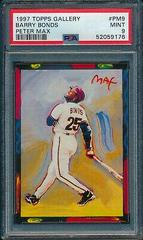 Barry Bonds #PM9 Baseball Cards 1997 Topps Gallery Peter Max Prices
