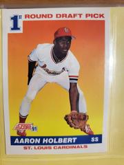 Aaron Holbert #676 Baseball Cards 1991 Score Prices