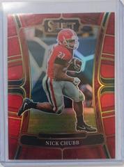 Nick Chubb [Red] #45 Football Cards 2023 Panini Select Draft Picks Prices