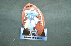 Brian Simmons #10 Football Cards 1998 Press Pass Prices