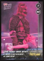 The Fiend' Bray Wyatt Wrestling Cards 2021 Topps Now WWE Prices