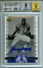 Lenny Moore #LS-LM Football Cards 2005 Upper Deck Legends Legendary Signatures Prices