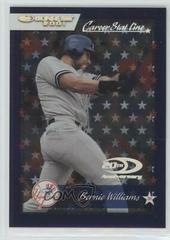 Bernie Williams #52 Baseball Cards 2001 Donruss Prices