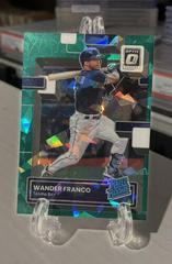 Wander Franco [Green Ice] #34 Baseball Cards 2022 Panini Donruss Optic Prices