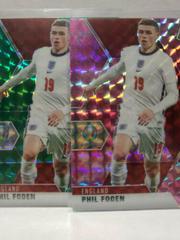 Phil Foden [Green Mosaic] Soccer Cards 2021 Panini Mosaic UEFA Euro 2020 Prices